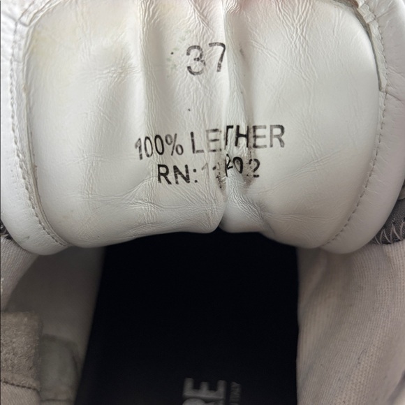 Zadig & Voltaire Women's White Leather ZV1747 Flash High-Top Sneakers size 7/37 - Picture 11 of 12